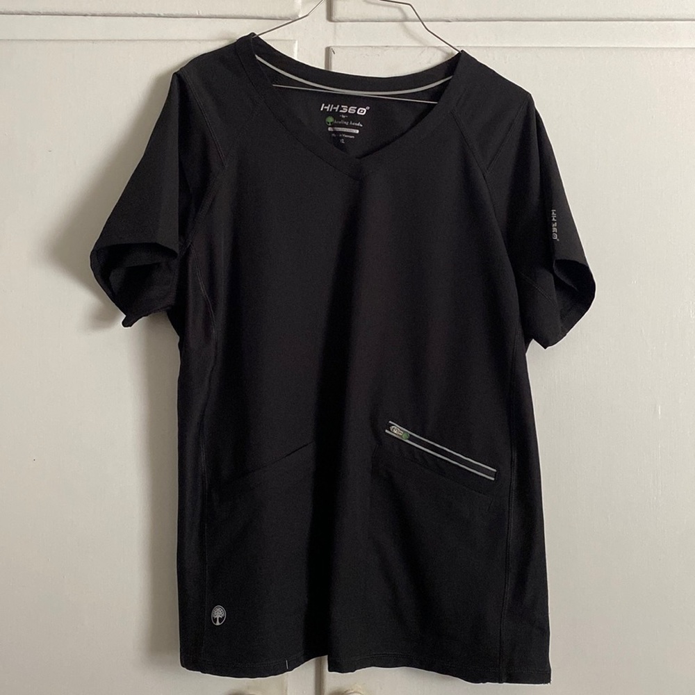 Black scrubs HH 360 by Healing hands with pants XL